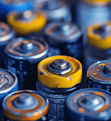 Gros plan sur des piles usagées